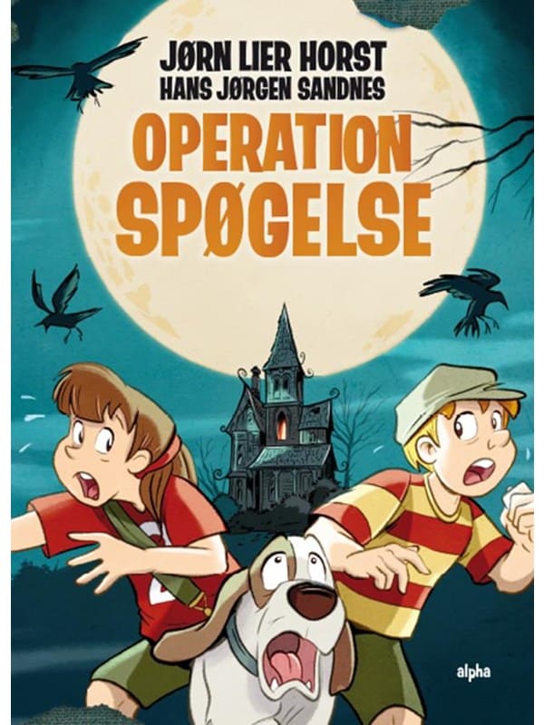 Operation Spøgelse - Børnebog - Hardback