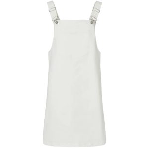 PIECES DAME DENIMKJOLE PCMONICA - Bright White