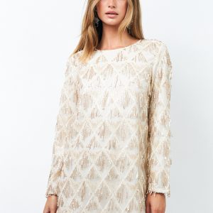 Solga kjole - Champagne