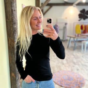 A-View - Bluse - Stabil top l/s - 999 Black