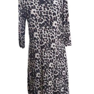 Cha Cha kjole med dyreprint