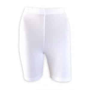 Festival bambus shorts/skånebuks i hvid til kvinder