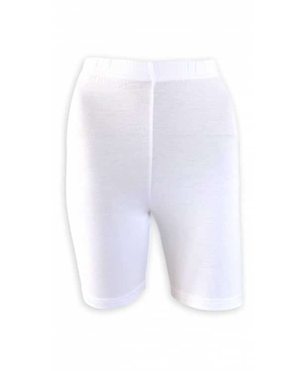 Festival bambus shorts/skånebuks i hvid til kvinder