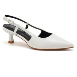 Judith dame stiletter 8273 - White