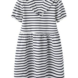 NAME IT Kjole Kattie Cloud Dancer Sky Captain