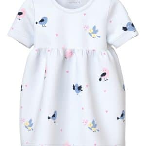 NAME IT Kjole Vandora Bright White