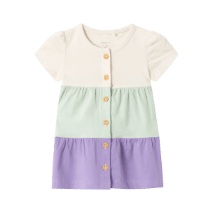 NAME IT Kortærmet Kjole Jomai Bougainvillea