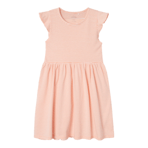 NAME IT Kortærmet Kjole Vinanna Papaya Punch