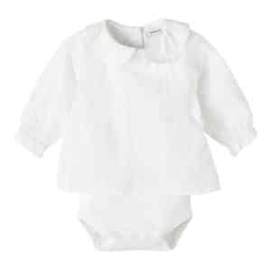 NAME IT Tunika Body Deliner Bright White