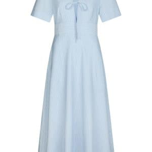 Neo Noir - Kjole - Ilsie Stripe Dress - Light Blue