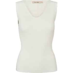 RUE de FEMME Galatea strik top - Hvid