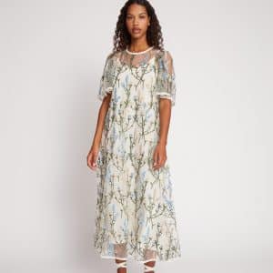 Urilanca kjole - hvid