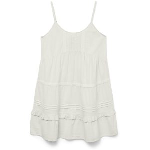 VERO MODA dame kjole VMPRETTY - Snow white