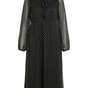 Viharley midi kjole - sort