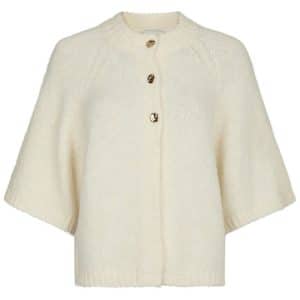 Neo Noir - Strik - Benuta Fluffy Knit Cardigan - Off White