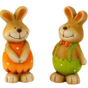 Påskehare - Orange kjole