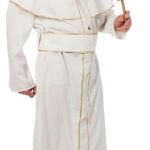 Pave Kostume Hvid/Guld